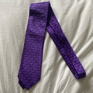 Mens handmade BRIONI silk tie